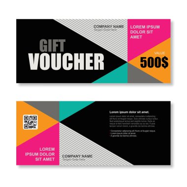 Hediye çeki indirim şablonu