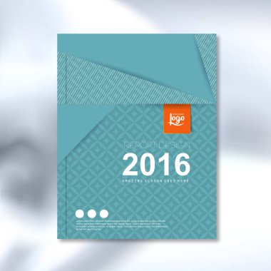 Vektör Broşür Flyer tasarım şablonu