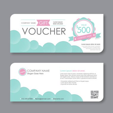 Lüks şablonlu hediye çeki indirim şablonu. Hediye kartı prim şablonu için vektör şablonu. Vektör illüstrasyonu.