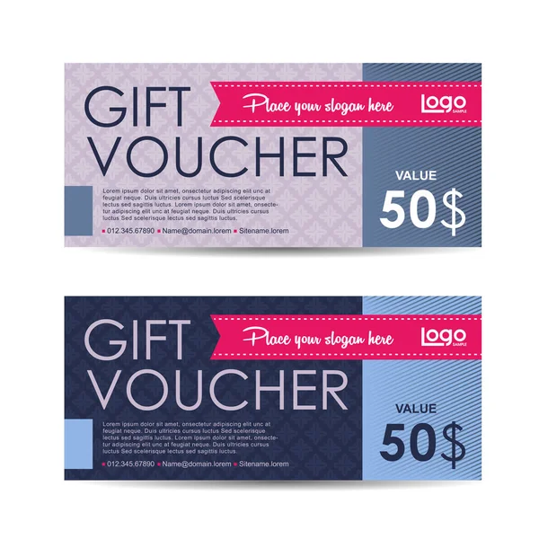 Hediye çeki indirim pankartı şablonu