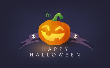 Mutlu Cadılar Bayramı afişi