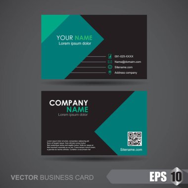 modern yaratıcı kartvizit şablonu