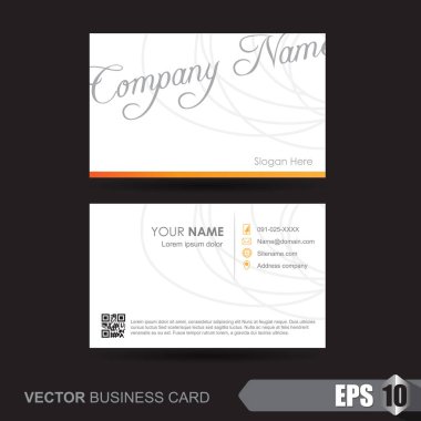 İş kartı şablonu tasarımı