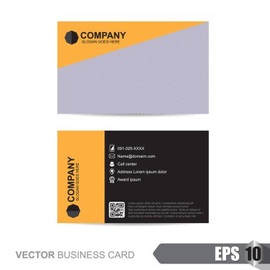 İş kartı şablonu tasarımı