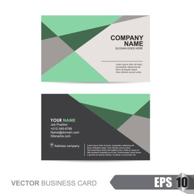 İş kartı şablonu tasarımı
