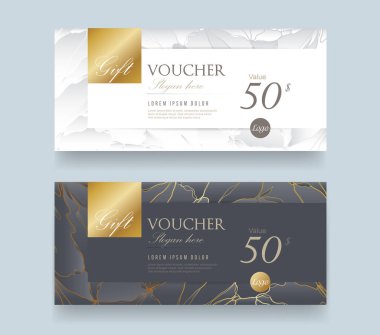 Hediye çeki şablon tasarımı