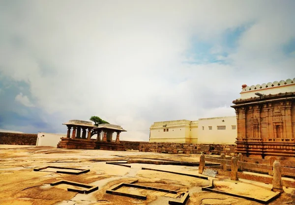 Les Anciens Ont Construit Artchiture Temple Hindou Qui Est Situé — Photo