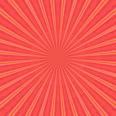 Soyut arkaplan desenli parlak kırmızı ışınlar güneş patlaması fraktal duvar kâğıdı desenli grafik tasarım vektörü ve illüstrasyon eğilimi