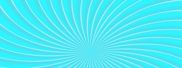 Rayos Colores Azules Suaves Remolino Sunbeam Fondo Abstracto Textura Patrón — Vector de stock