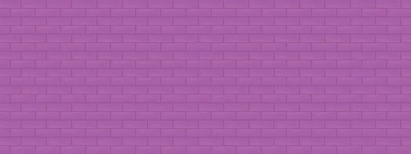 Fialová Barva Cihlová Zeď Pozadí Textura Architektura Domácí Povrch Tapety — Stockový vektor