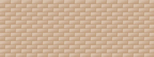 Tekstur Latar Belakang Dinding Bata Coklat Klasik Dengan Sinar Sinar - Stok Vektor