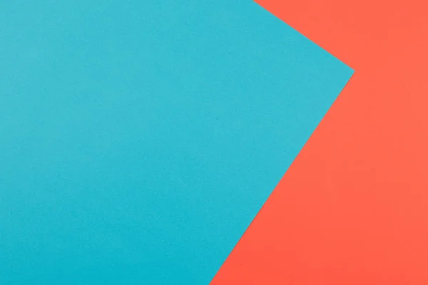 mavi ve mercan pembesi iki renkli kağıt