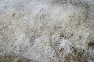 Doku kirli kar, kar çözdürme.