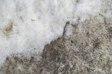 Doku kirli kar, kar çözdürme.