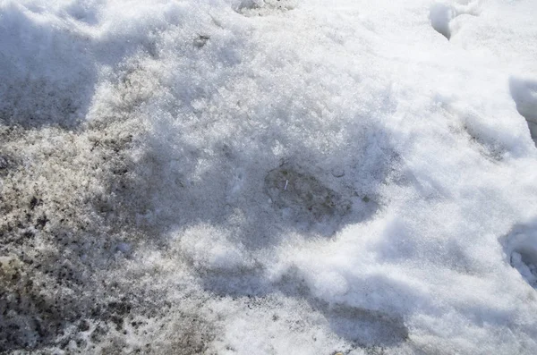 Doku kirli kar, kar çözdürme.