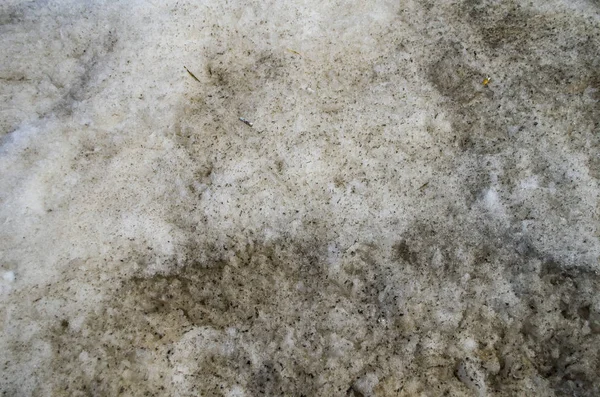 Doku kirli kar, kar çözdürme.