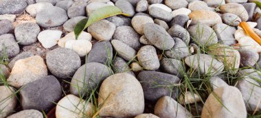 Gri kaldırım taşlarının arka planı çok güzel. BANNER, BÜYÜK