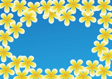 çiçek arkaplan dok Champa laos 