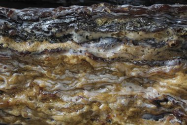 Dammar sakızı, damar batu arka planı Güzel ve pahalı doğal kaynaklar