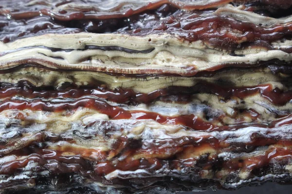 Dammar sakızı, damar batu arka planı Güzel ve pahalı doğal kaynaklar