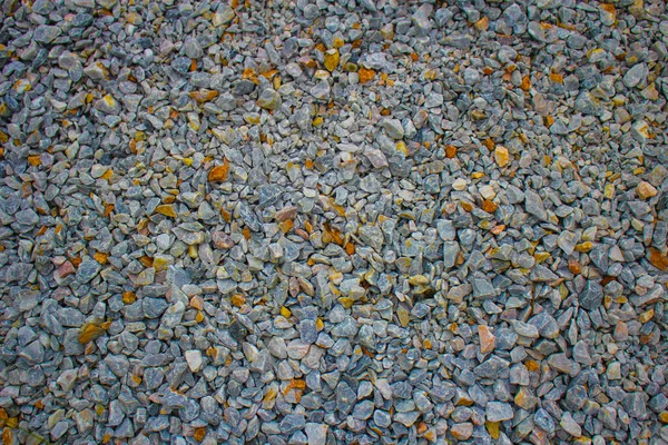 Colorful Pebble Mineral Stone Texture Stone Gravel Floor Background — Stock Photo, Image