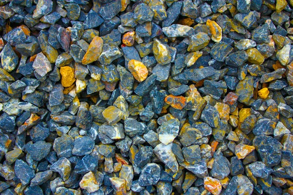 Mineral Guijarro Colorido Textura Piedra Fondo Grava Piedra — Foto de Stock