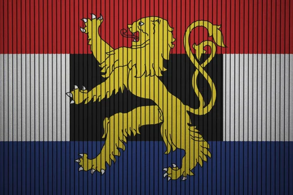 Bandera Pintada Del Benelux Muro Hormigón — Foto de Stock