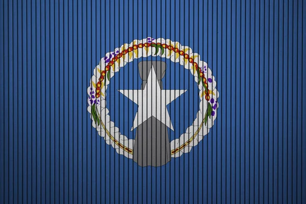 Målade Flagga Betongväggen — Stockfoto