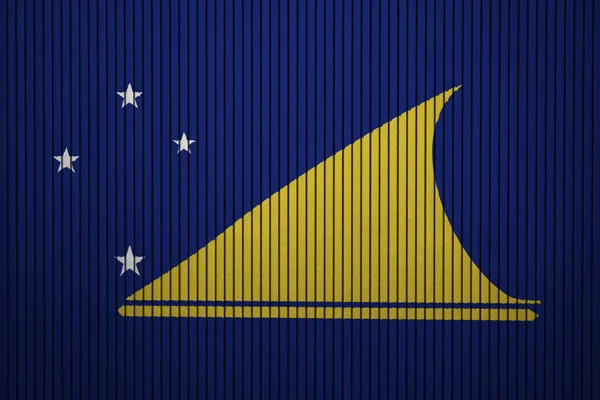 Drapeau Peint Tokelau Sur Mur Béton — Photo