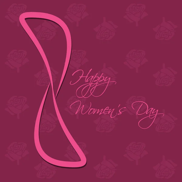 Березня Жіночий День Векторні Карти Міжнародного Жіночого Щасливий День — стоковий вектор