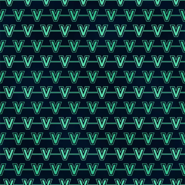 Modèle Vectoriel Sans Couture Lettre Alphabet — Image vectorielle