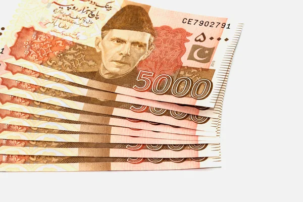 Pakisztáni Rúpia Pakisztáni Valuta Bankjegyek — Stock Fotó