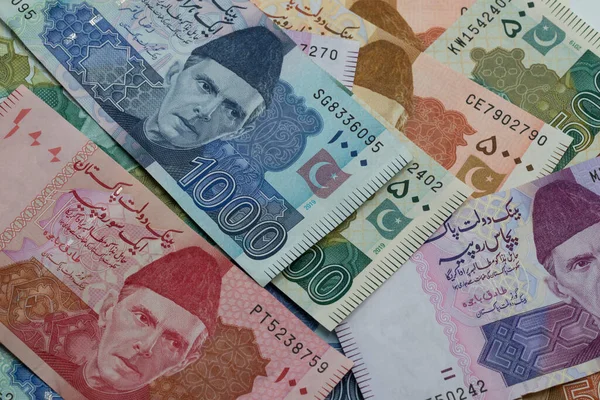 Pakistani Rupees Pakistani Currency Notes — Stock Photo, Image