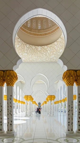 Shejkh Zayed Stor Moské Abu Dhabi — Stockfoto