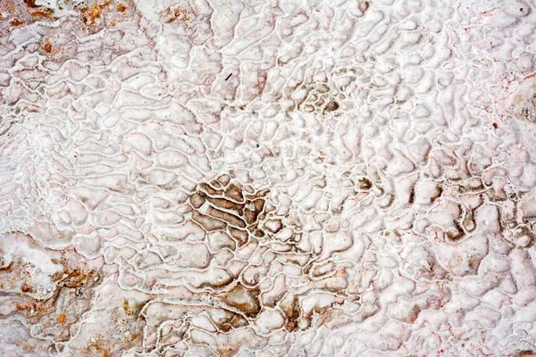 Turcja Pamukkale Wzory Tekstury Naturalne Tła — Zdjęcie stockowe
