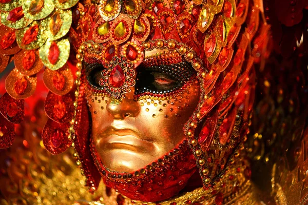 luxury mask at the carnival in Venice