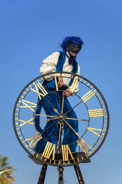 Menton Fransa 'da turunçgil festivali