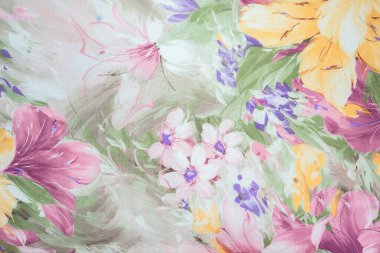 Duvarlar için parlak desenli çiçek duvar kağıdı