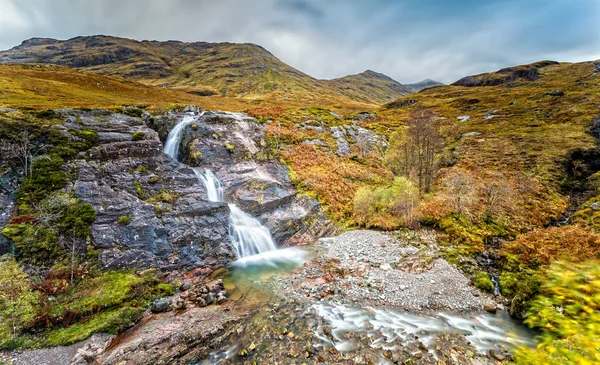 Glencoe Waterfall Highlands Scotland — Stock Photo, Image