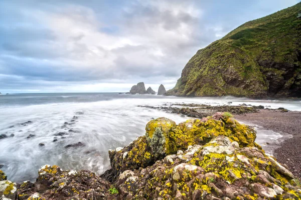 Skoçya Daki Stonehaven Kıyı Şeridi — Stok fotoğraf