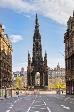 Edinburgh, İskoçya 'daki Scott Anıtı