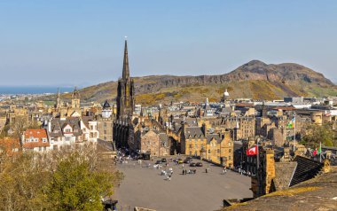 Edinburgh İskoçya 'daki Kordon ve Merkez' e bakın.