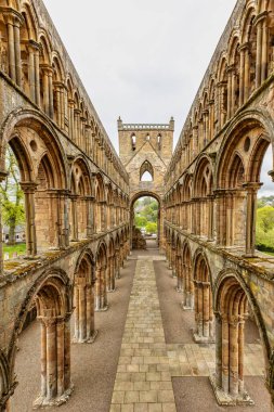 İskoçya 'daki Jedburgh Manastırı