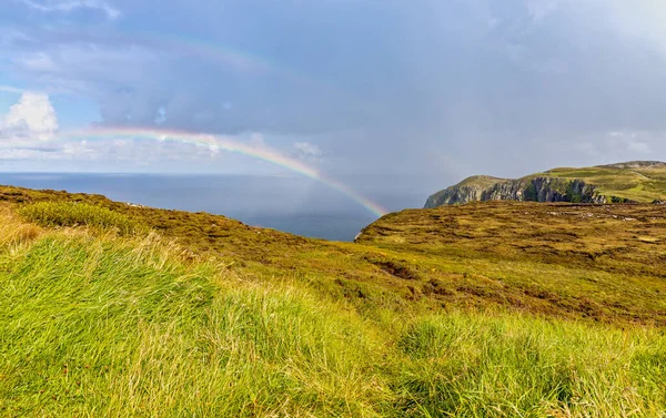 Utsikt Över Klipporna Horn Head Grevskapet Donegal Irland — Stockfoto