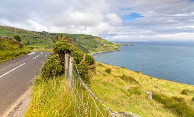 Kuzey İrlanda, Bellycastle 'daki Torr Head Yolu