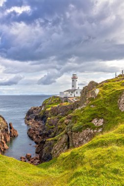 Donegal, İrlanda 'daki Fanad Baş Feneri