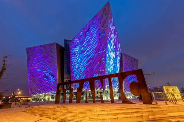 Museu Titanic Belfast Irlanda Norte — Fotografia de Stock