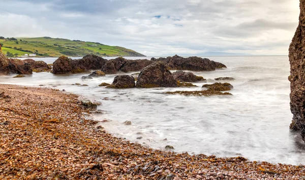 Cavernas Cushendun Irlanda Norte — Fotografia de Stock