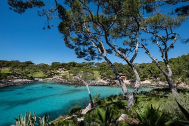 Cala Sa Mitjana, Felanitx, Mallorca, Balearic Adaları, İspanya