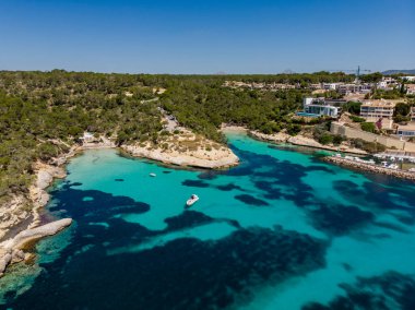 El Mago Plajı, Cala Portals Vadisi, Calvia, Mallorca, Balear Adaları, İspanya